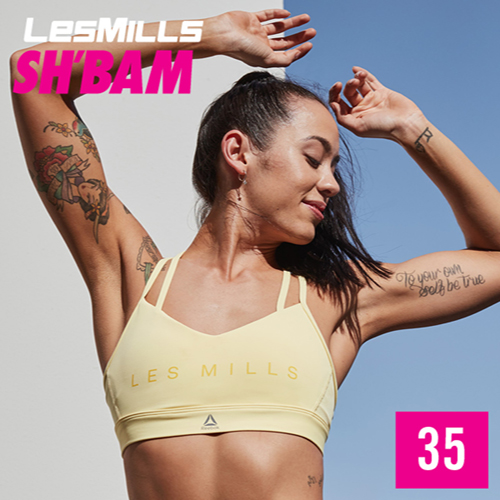 Les Mills SHBAM 35 Master Class+Music CD+Notes